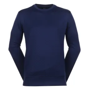 RLX Ralph Lauren Quilted Double Knit Crew Neck