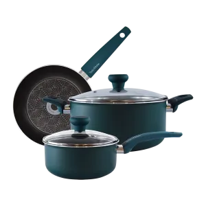 3060 5 Piece Non Stick Aluminum Cookware Set by Taste of Home