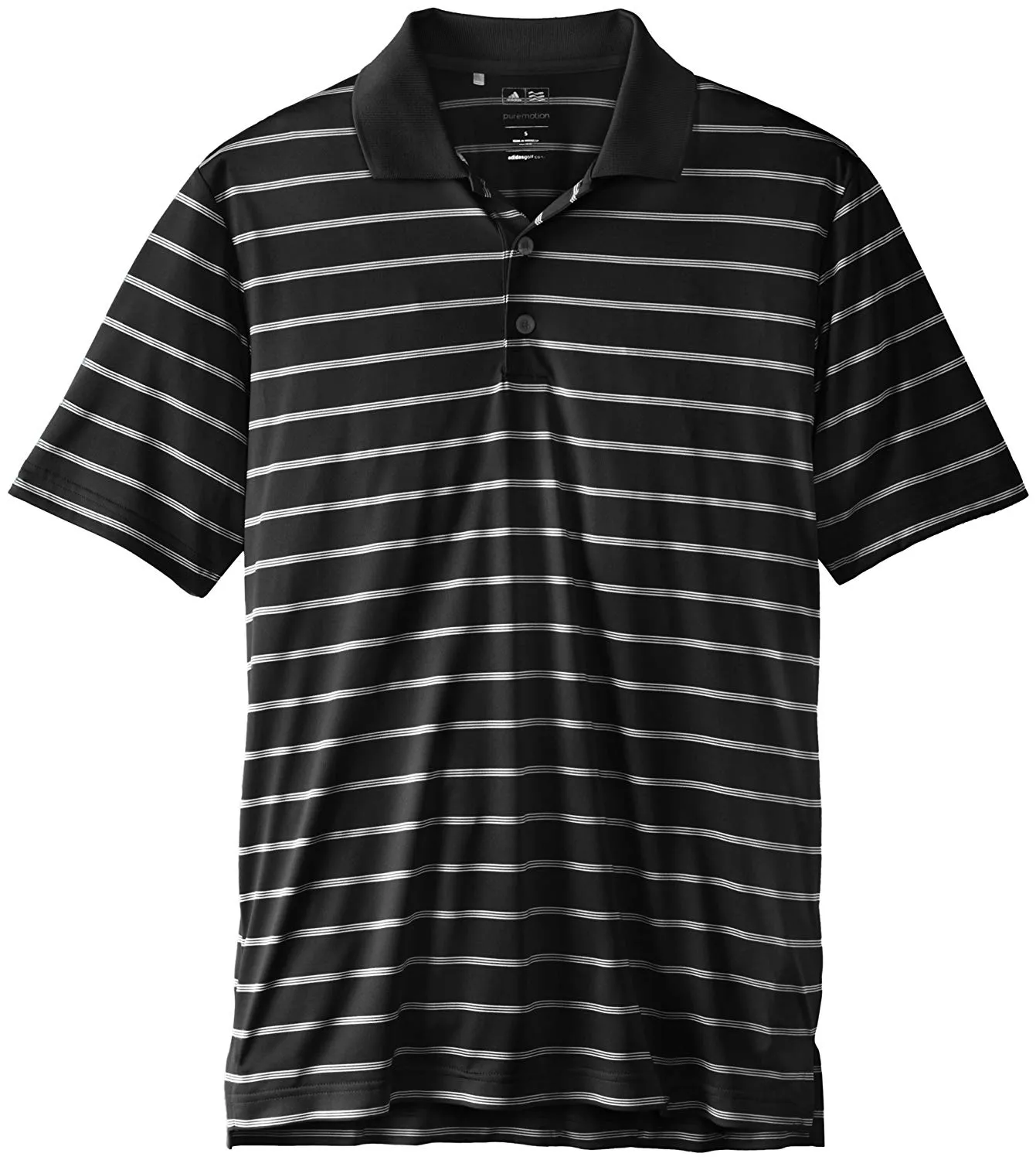 Adidas Golf Men's Puremotion 2 Color Stripe Jersey Polo, Color Options