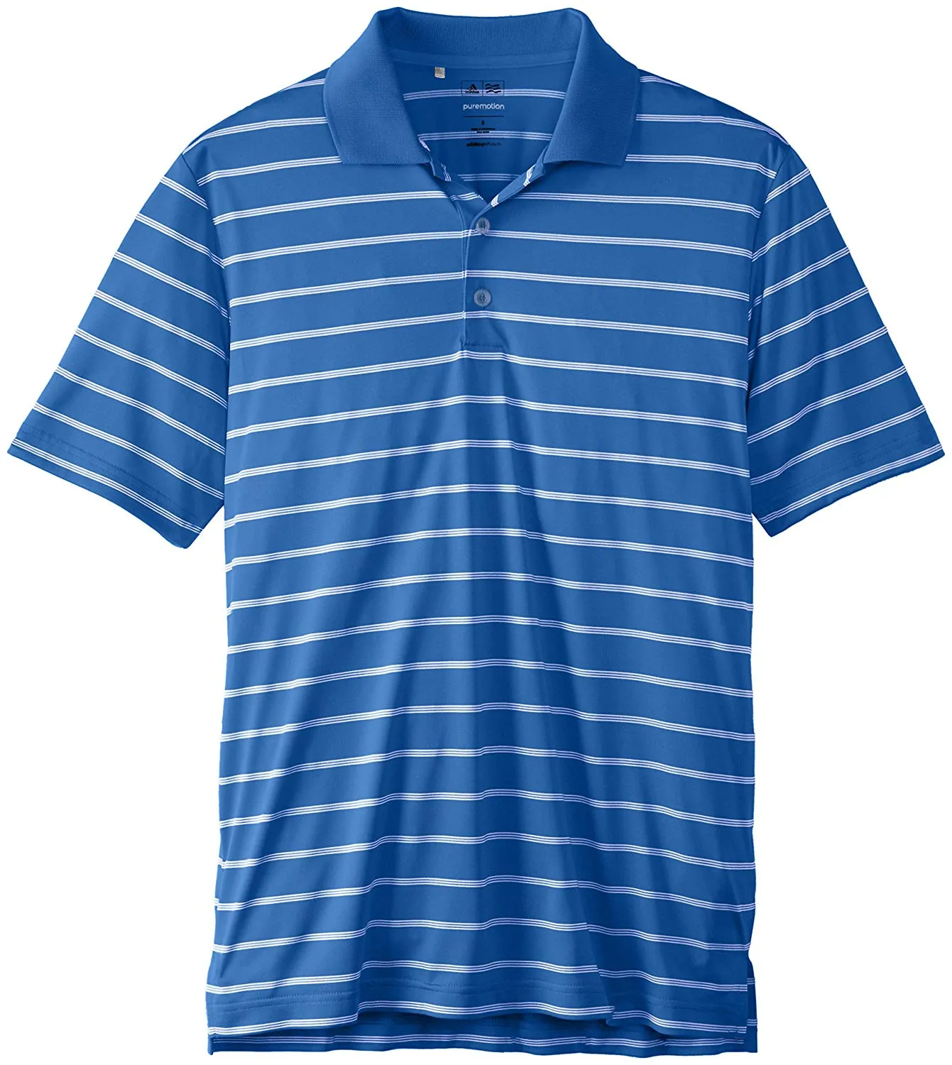 Adidas Golf Men's Puremotion 2 Color Stripe Jersey Polo, Color Options