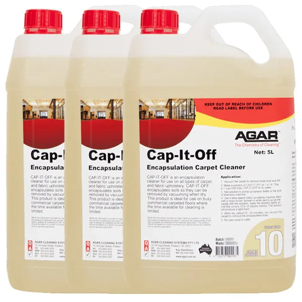 Agar Cap It Off Encapsulation Carpet Cleaner