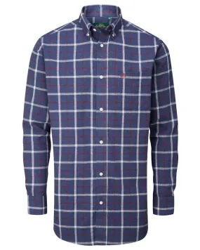 Alan Paine Ilkley Flannel Button-Down Collar Shirt