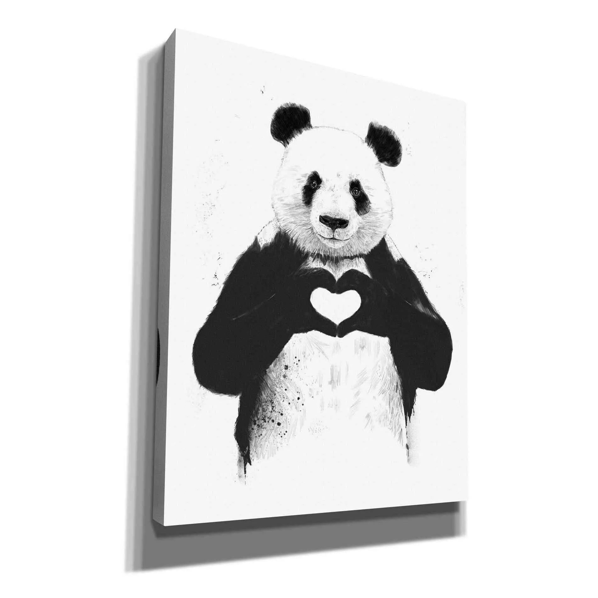 'All You Need Is Love' by Balazs Solti, Giclee Canvas Wall Art