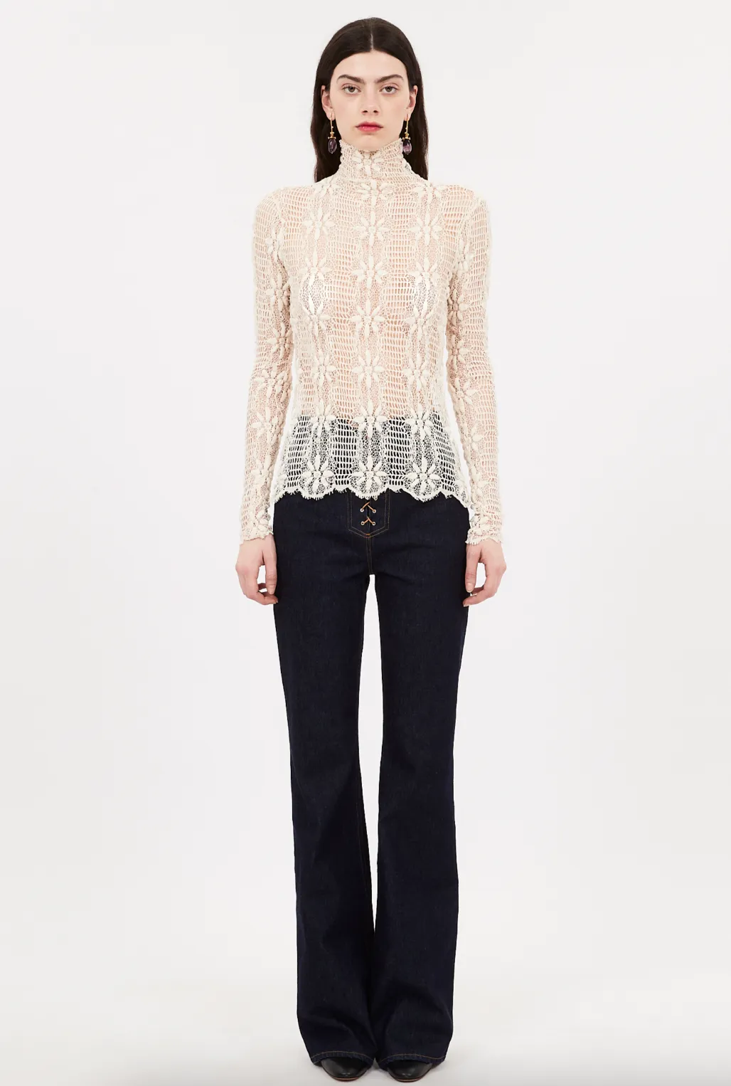 Amal Lace Top - Pristine