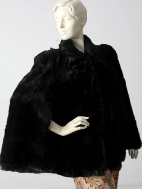 antique fur cape