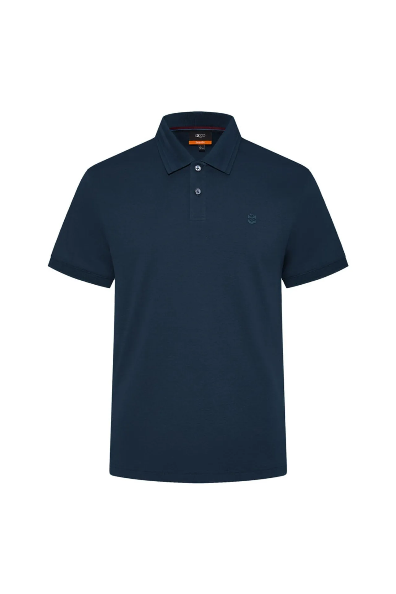 Aqua Soft Cotton Smart Fit Short Sleeve Polo Tee