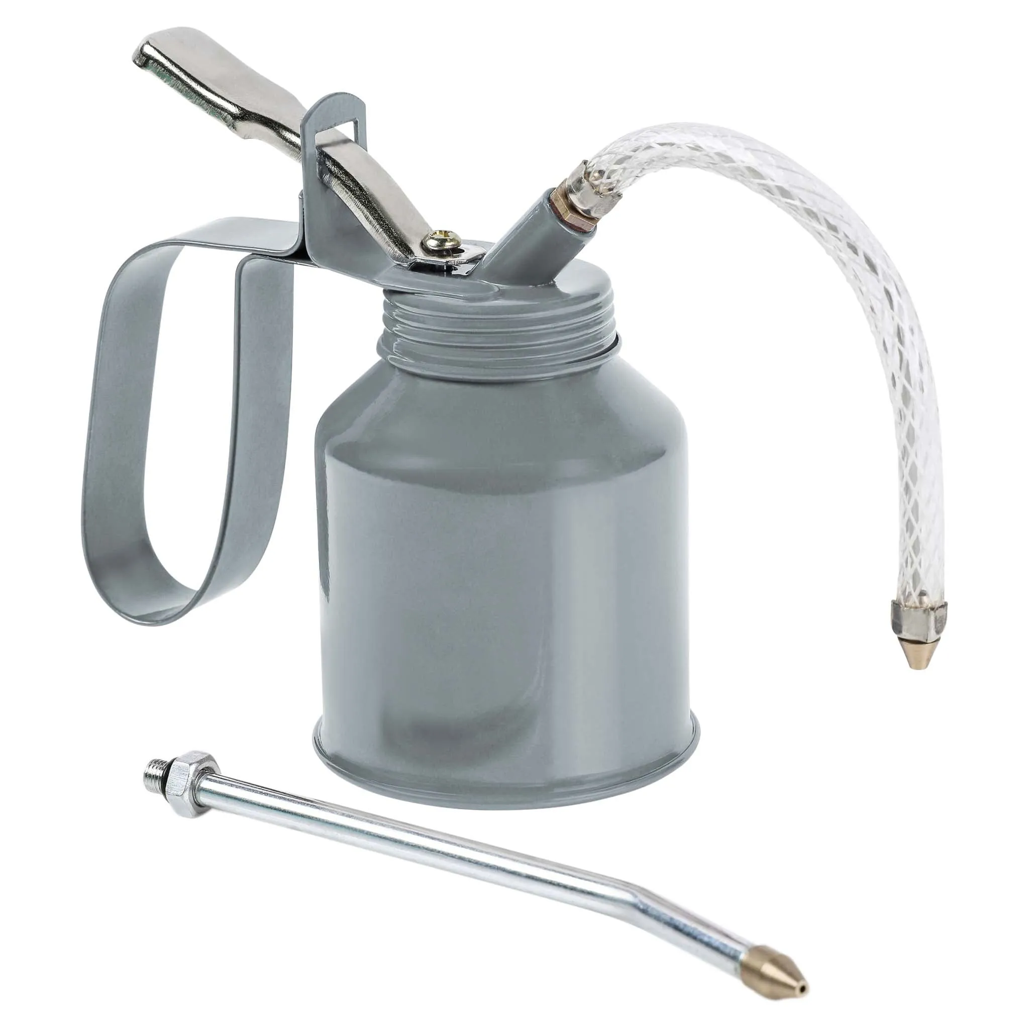 ARES 55024 - 4oz Gray Lever Style Oiler Can