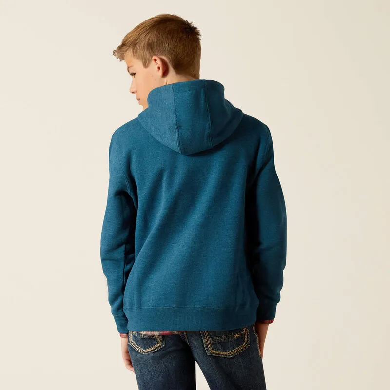 Ariat Boy's Bison Plains Hoodie