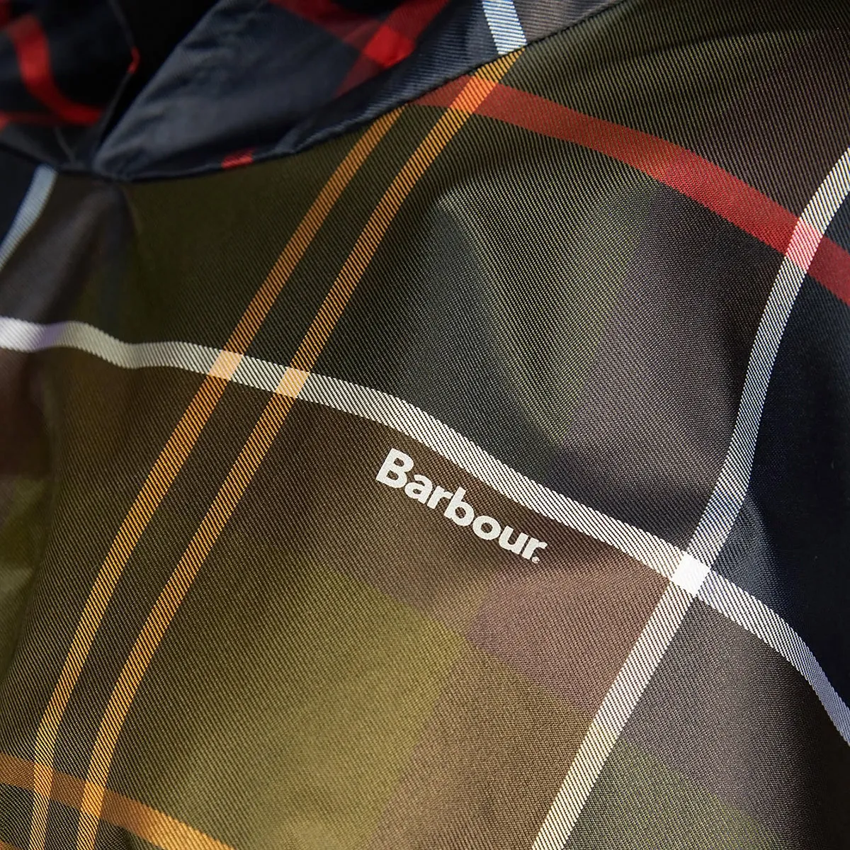 Barbour Tartan Showerproof Poncho