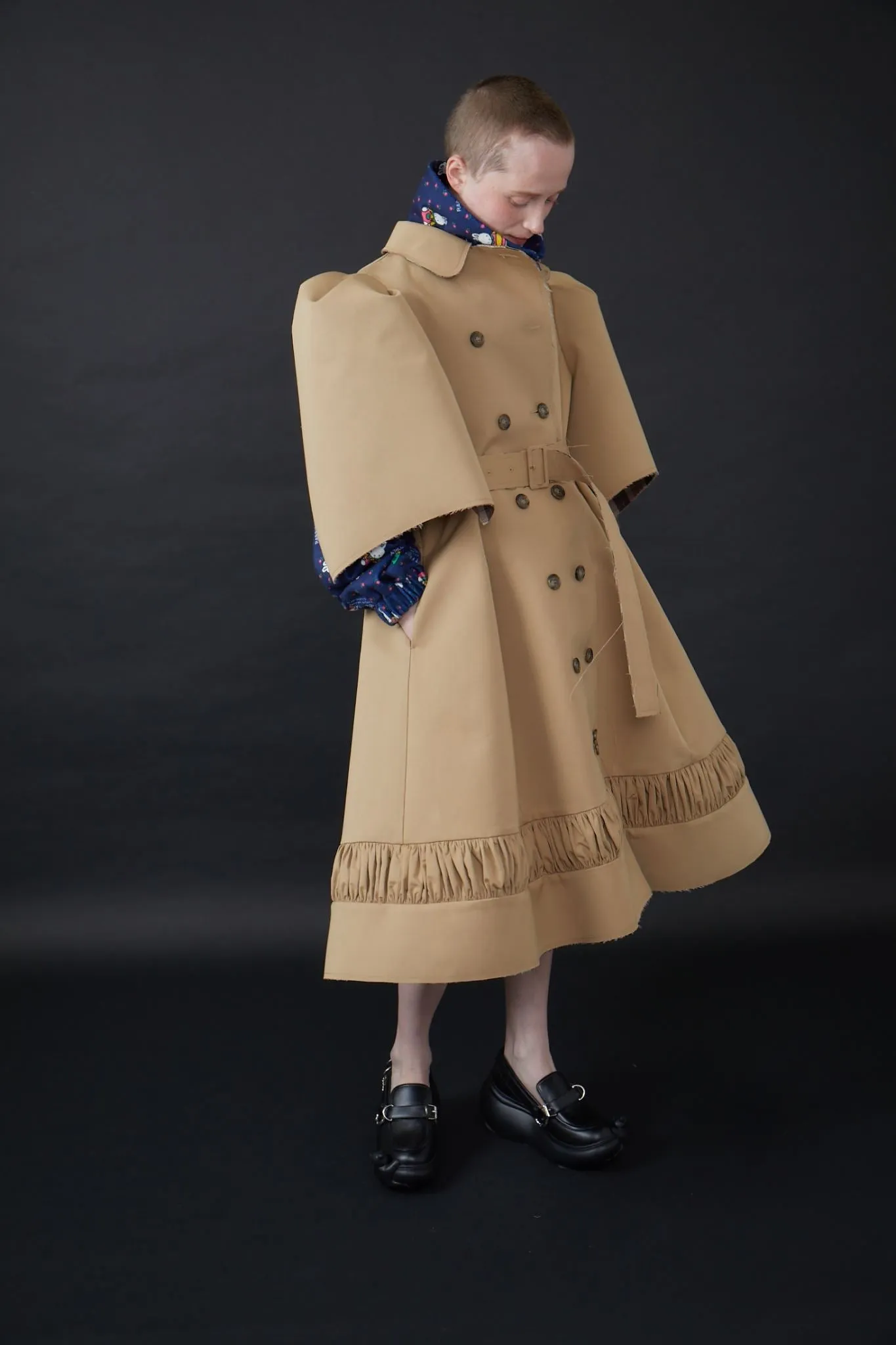 Bonding Trench Coat / Beige