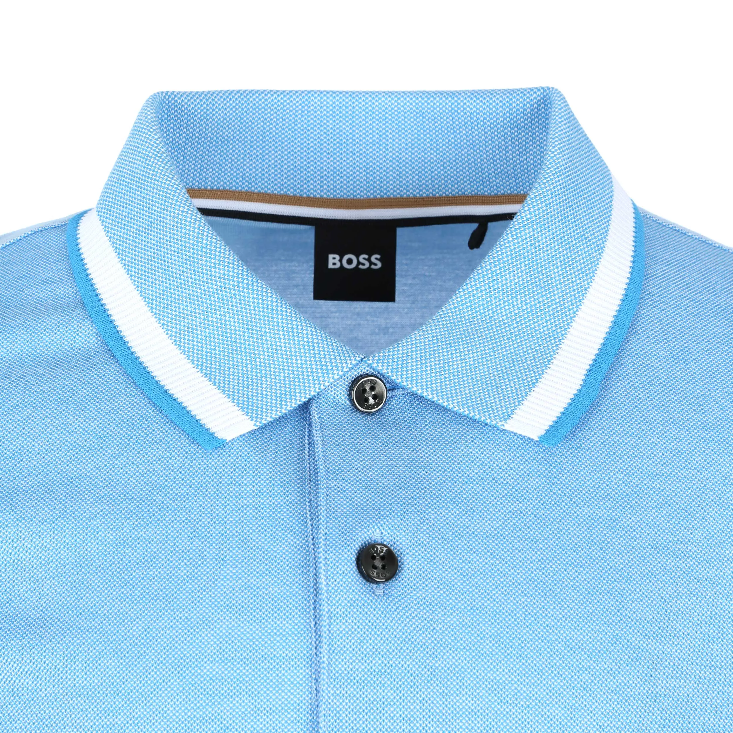 BOSS Parlay 183 Polo Shirt in Bright Blue