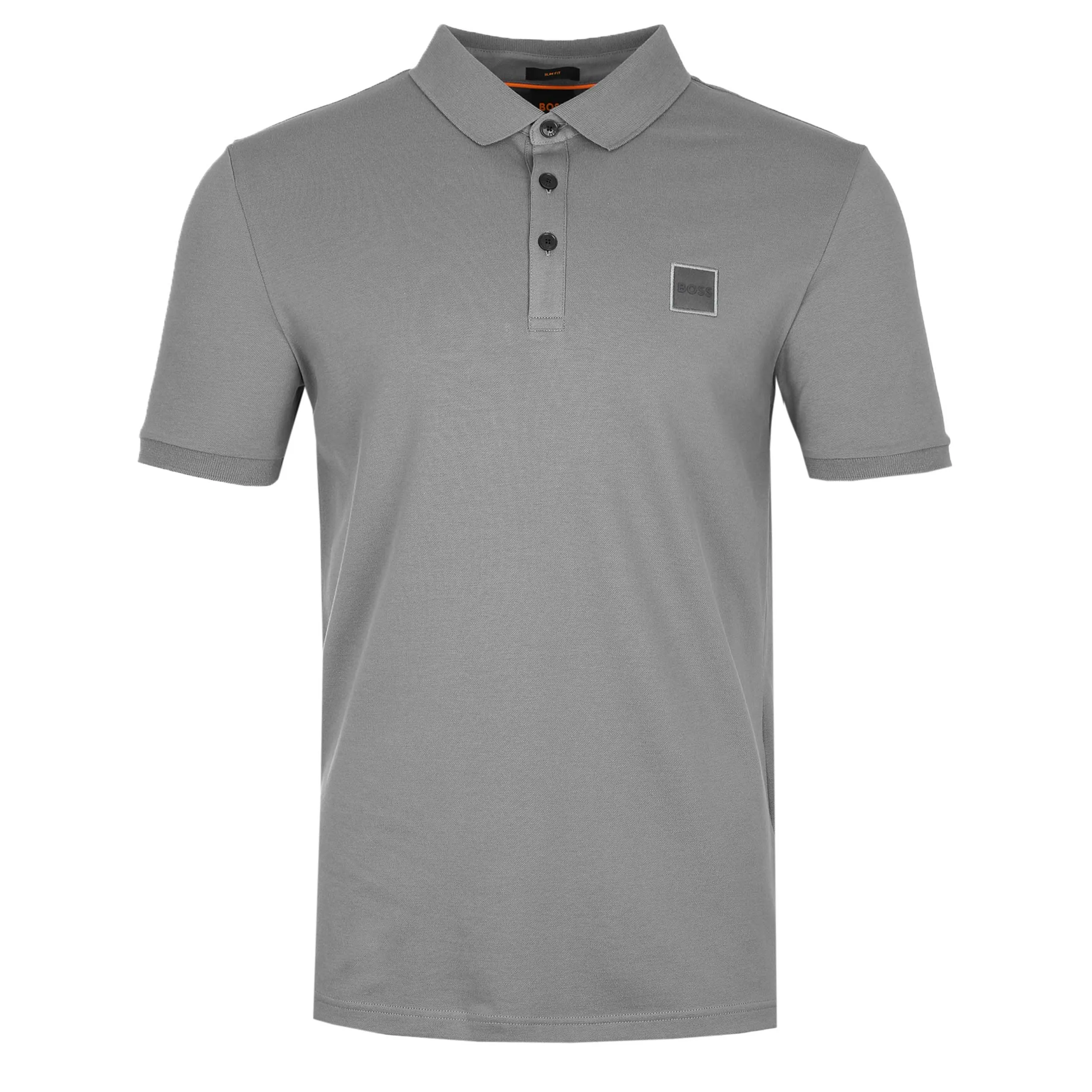 BOSS Passenger Polo Shirt in Dark Grey