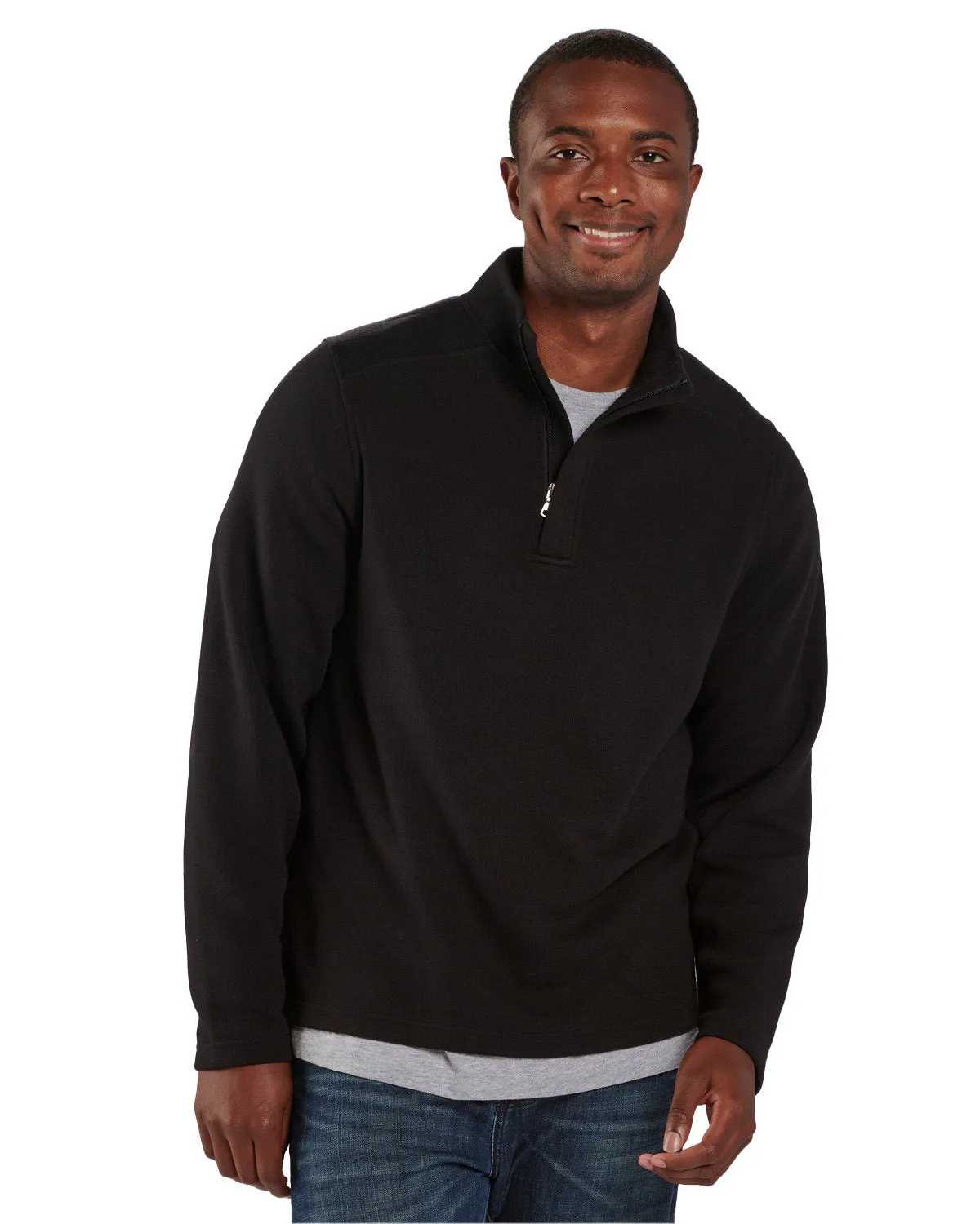 Boxercraft Men's Sullivan Sweater Fleece Quarter-Zip Pullover BM5201