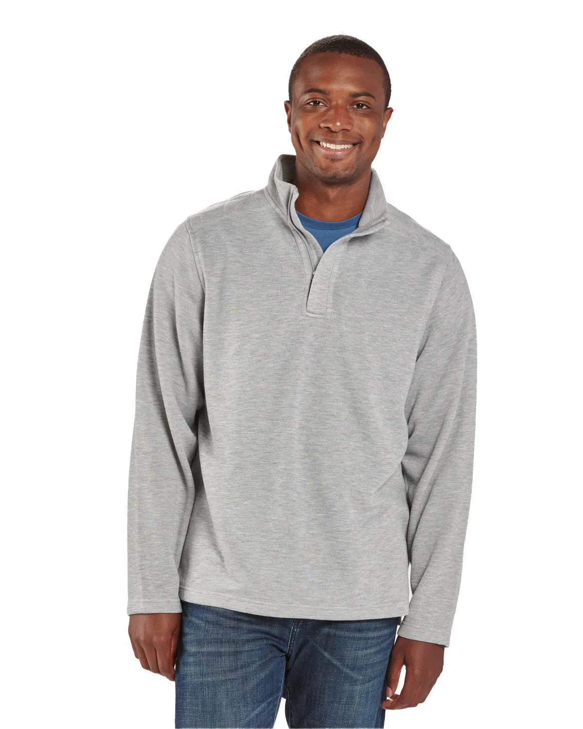 Boxercraft Men's Sullivan Sweater Fleece Quarter-Zip Pullover BM5201