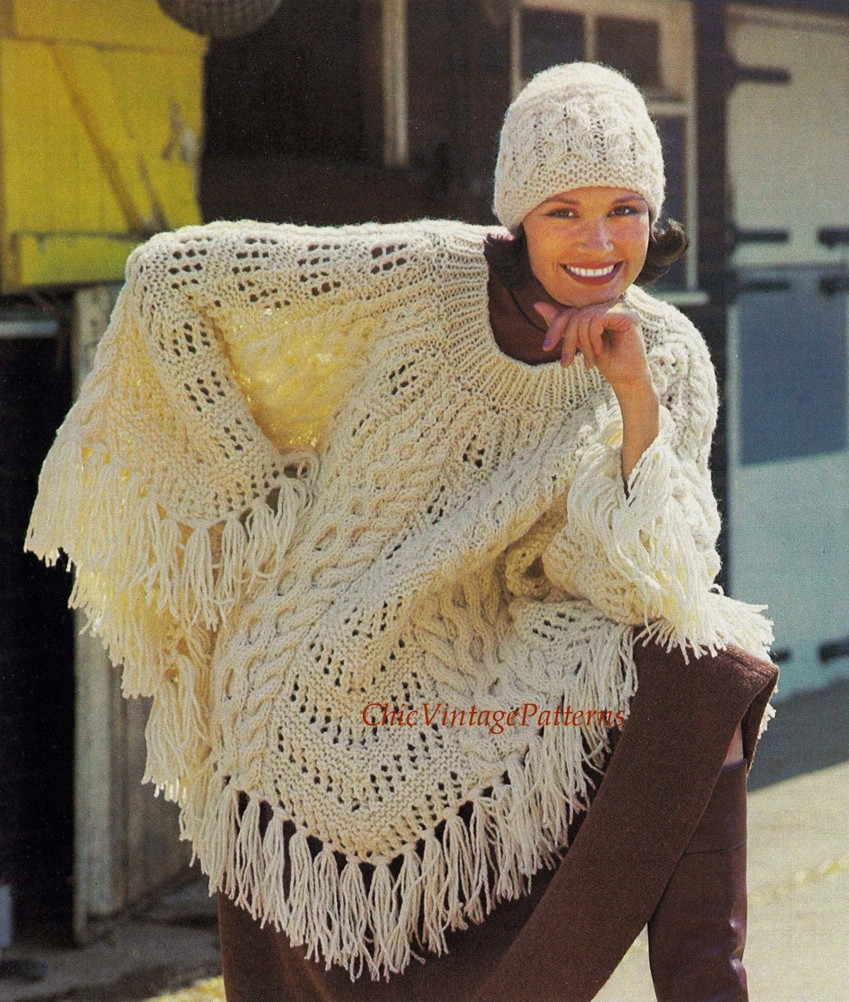 Bundle of Aran Knitting Patterns, Instant Download