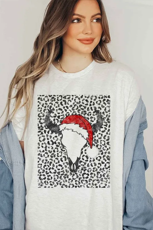 Cattle Christmas Graphic Tee