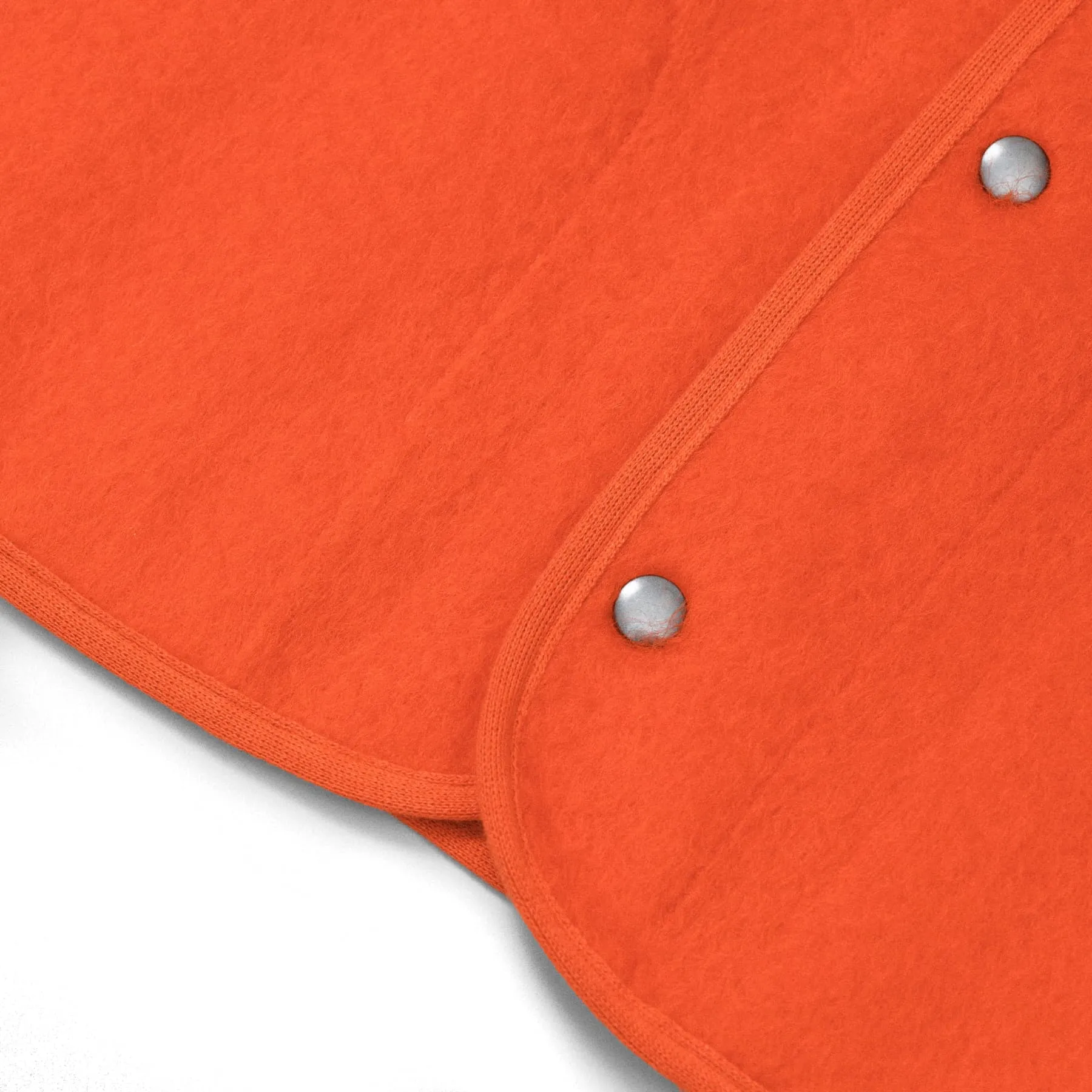 Contour Jacket Brushed Wool/Mohair - Orange