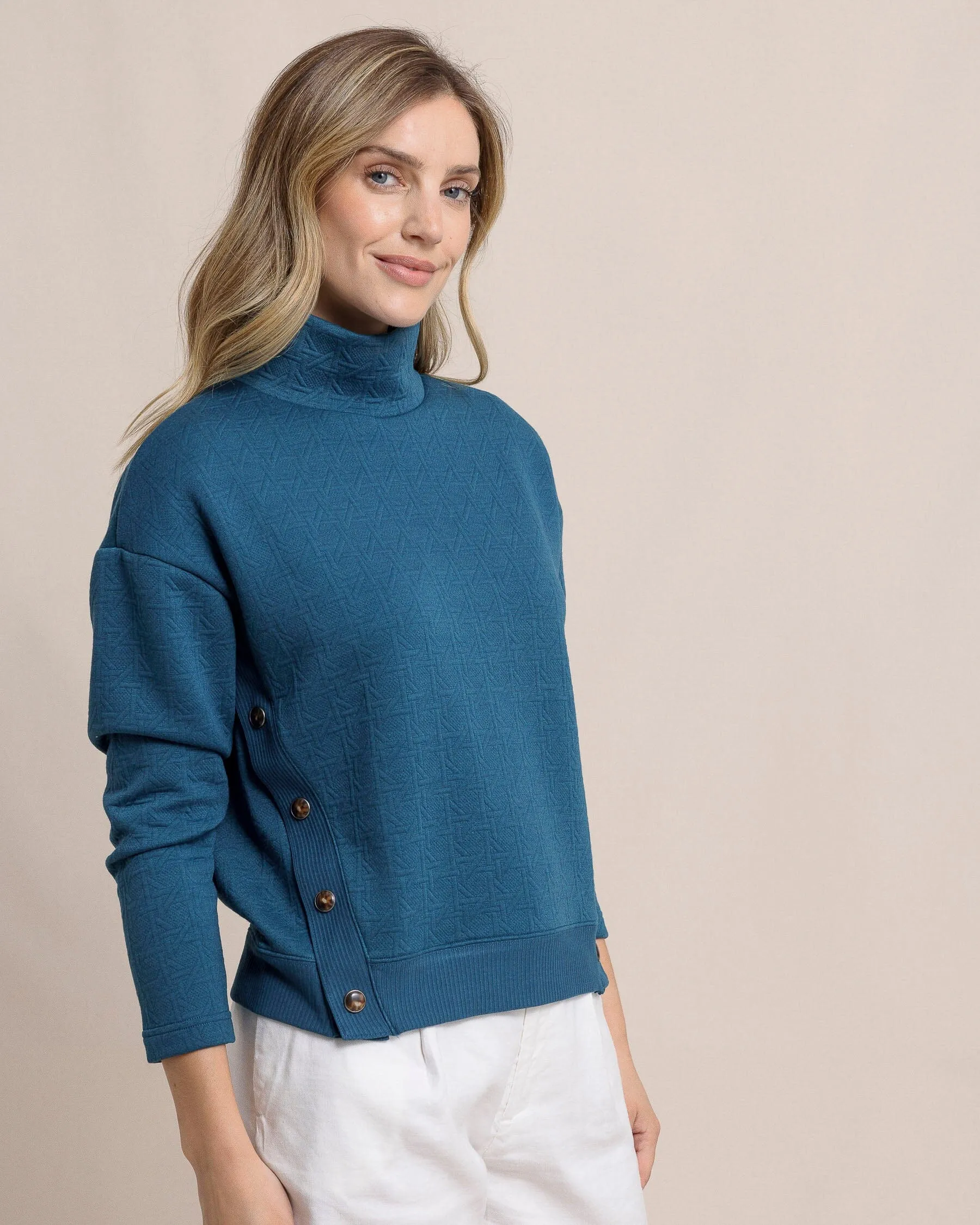 Cordelia Quilted Pullover