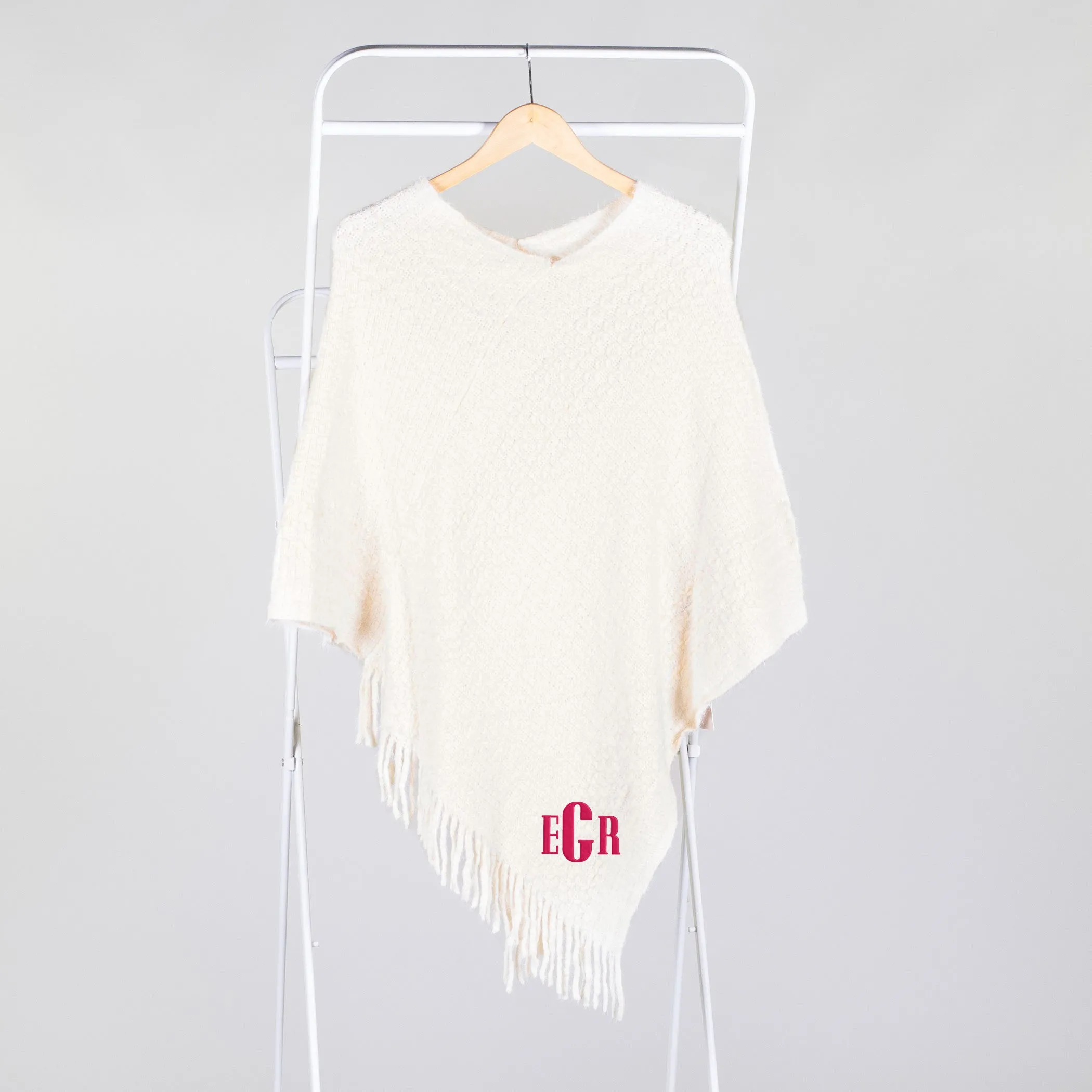 Crisp & Cool Knit Poncho