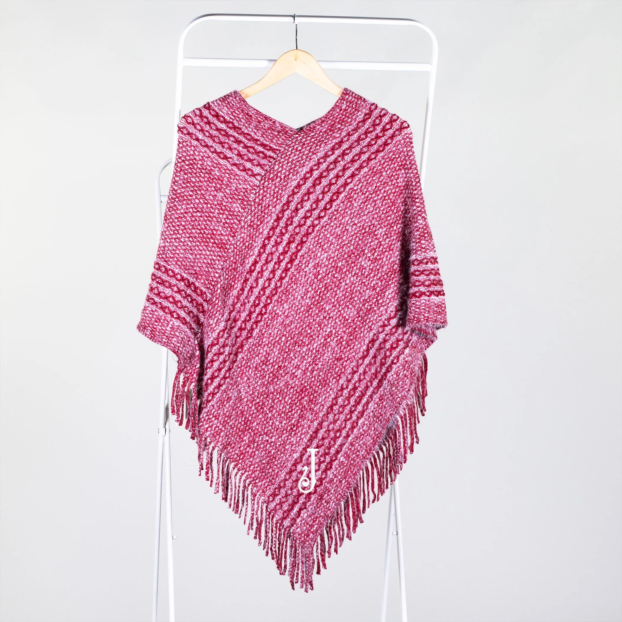 Crisp & Cool Knit Poncho