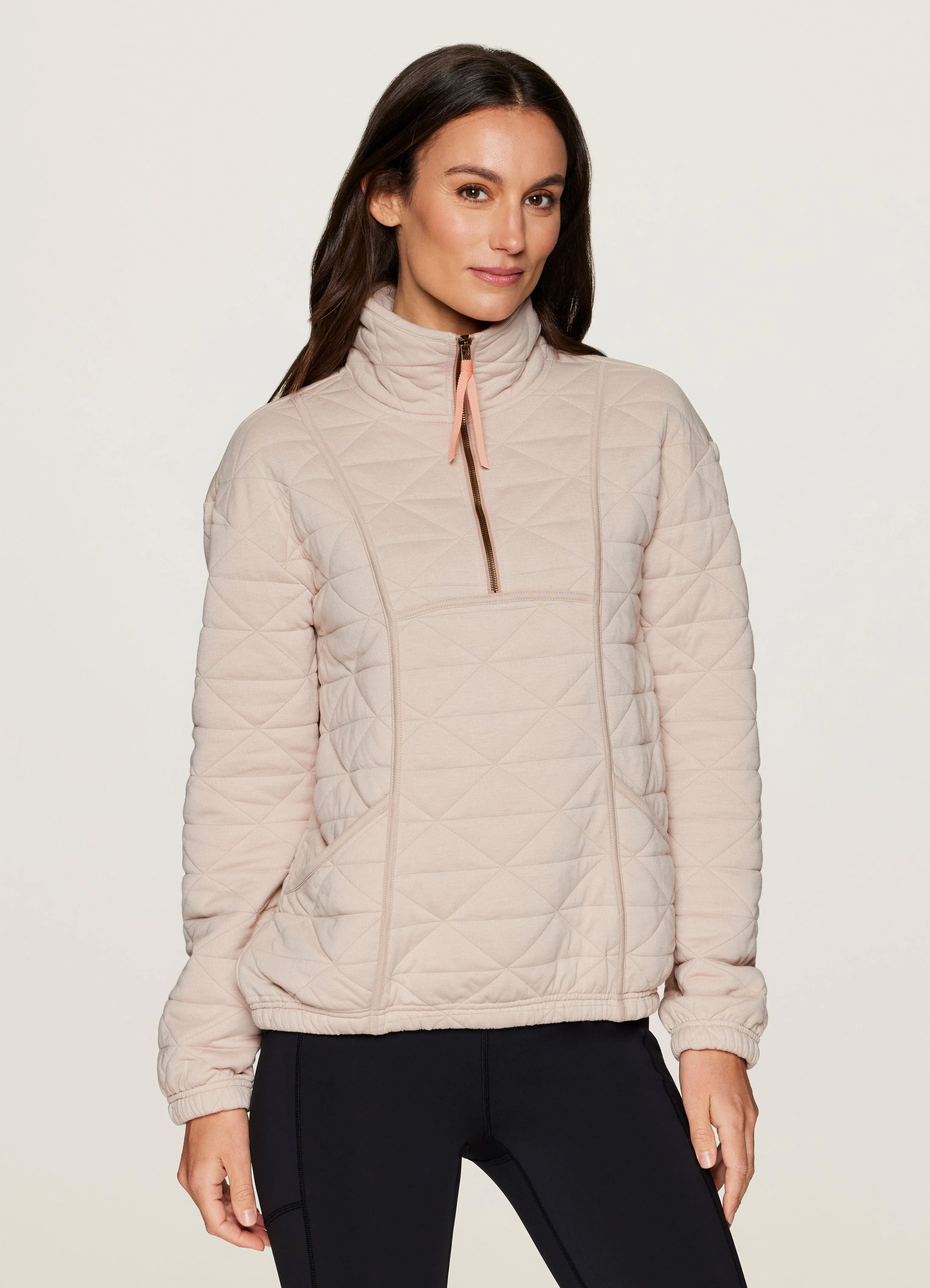 Easton Quilted 1/2 Zip Pullover