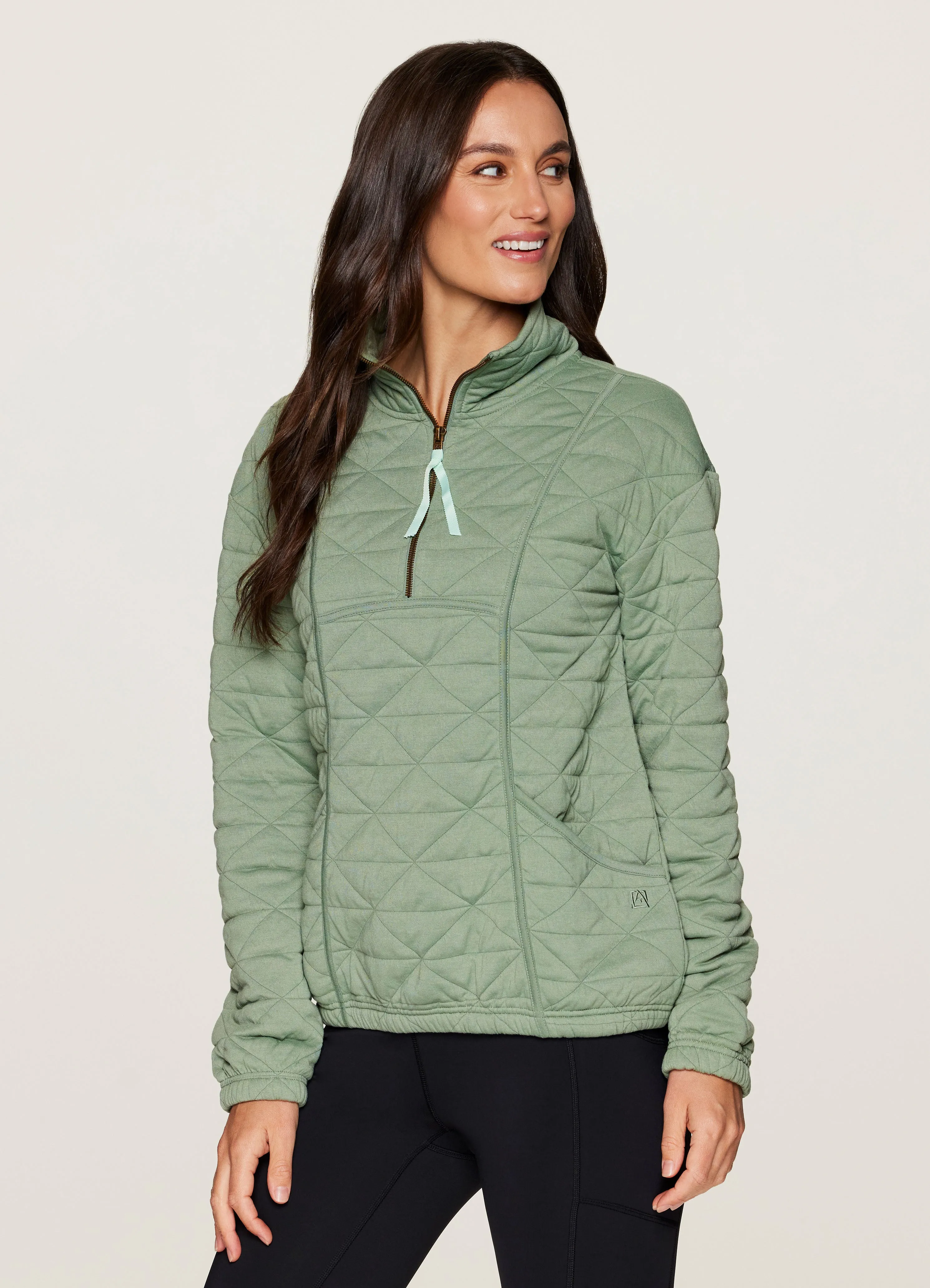 Easton Quilted 1/2 Zip Pullover