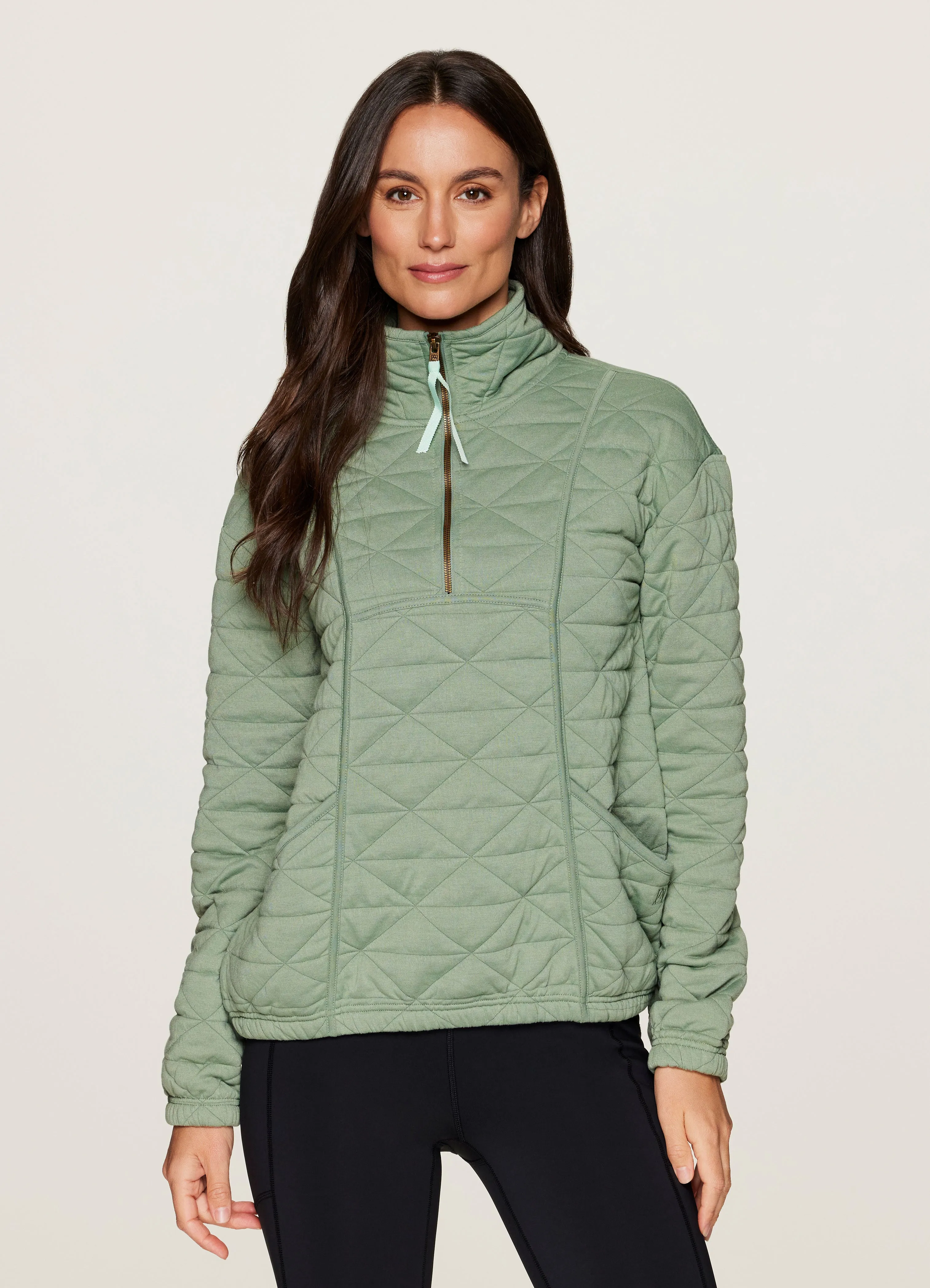 Easton Quilted 1/2 Zip Pullover