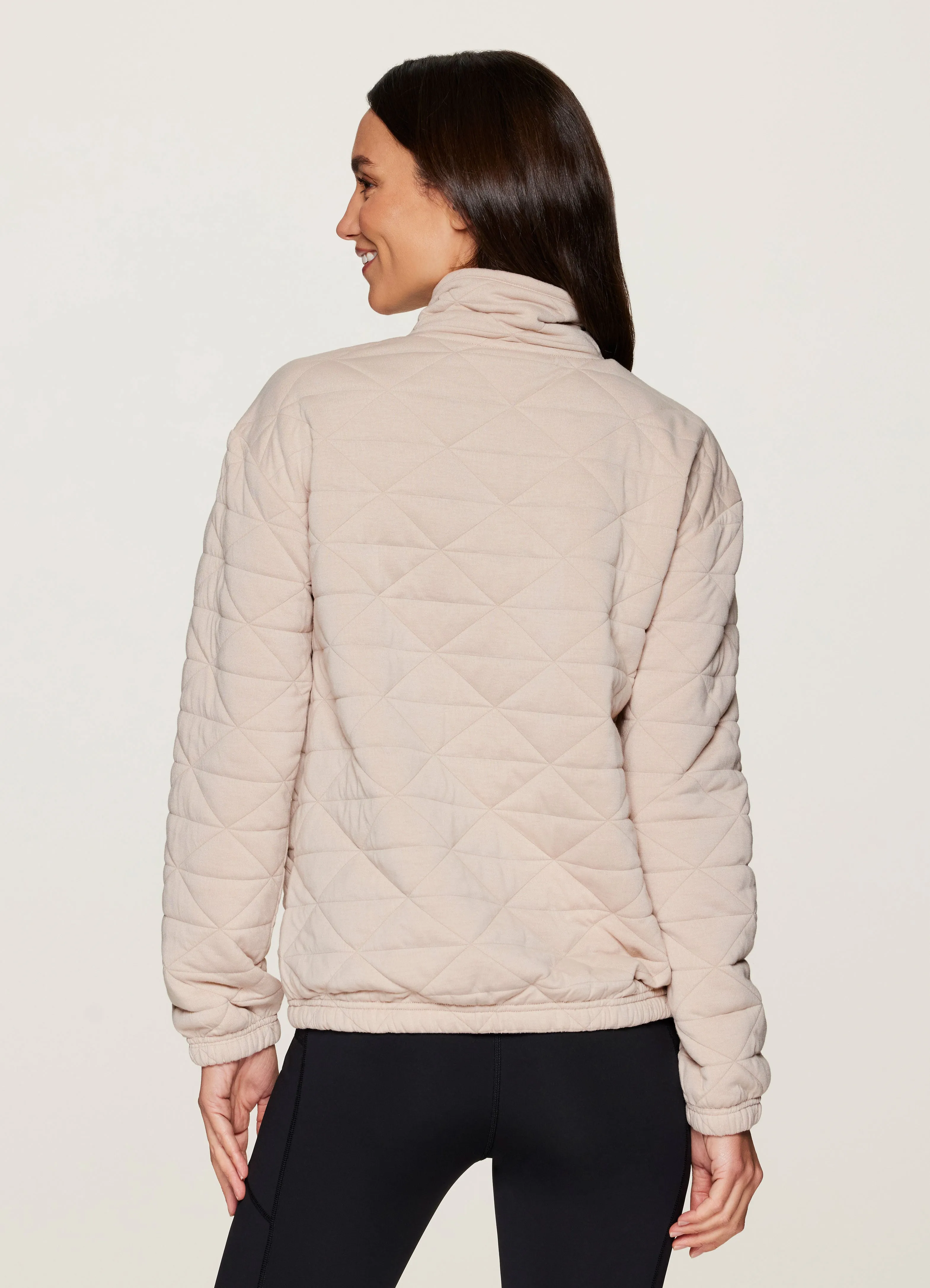 Easton Quilted 1/2 Zip Pullover