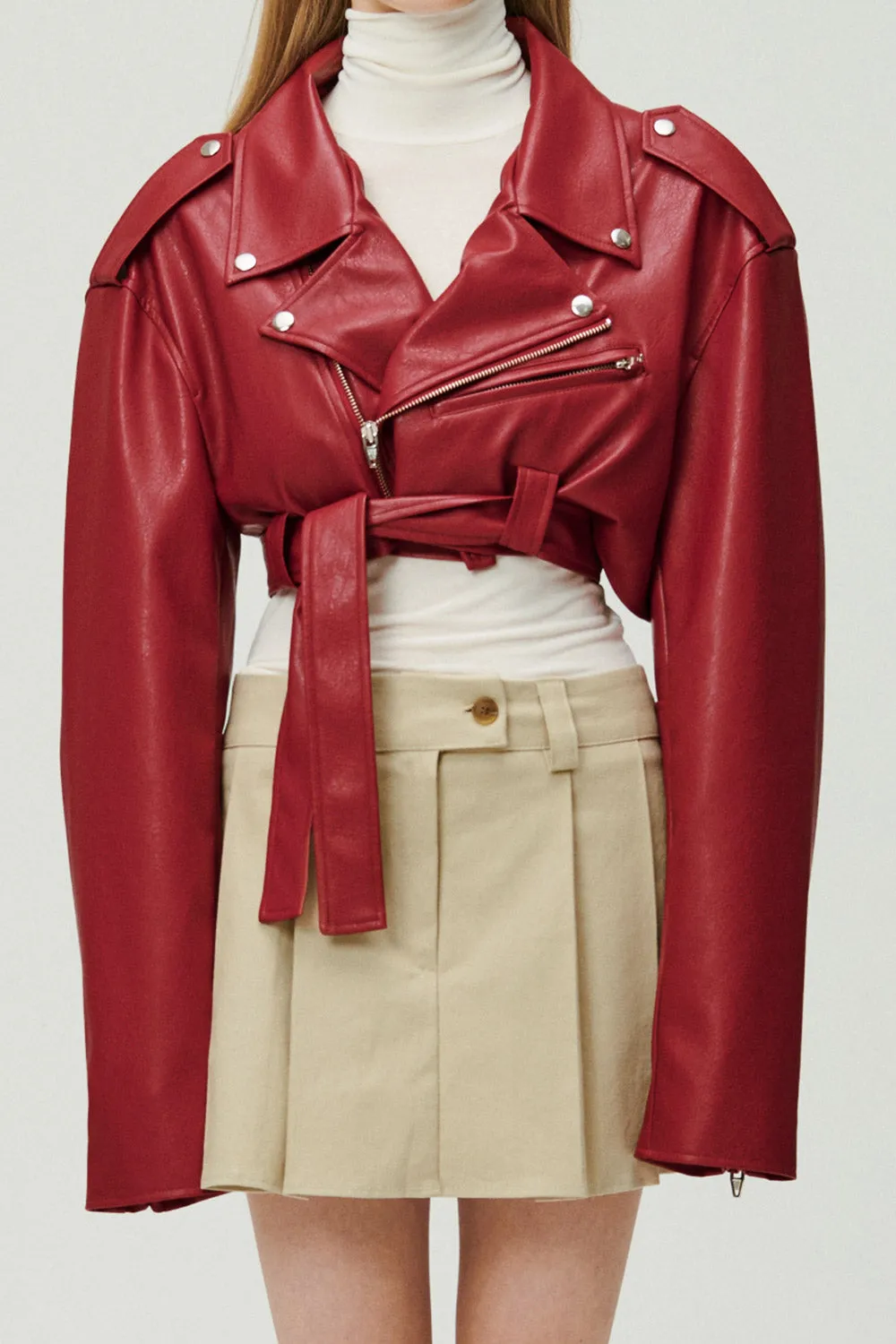 Emma Cropped Rider Jacket