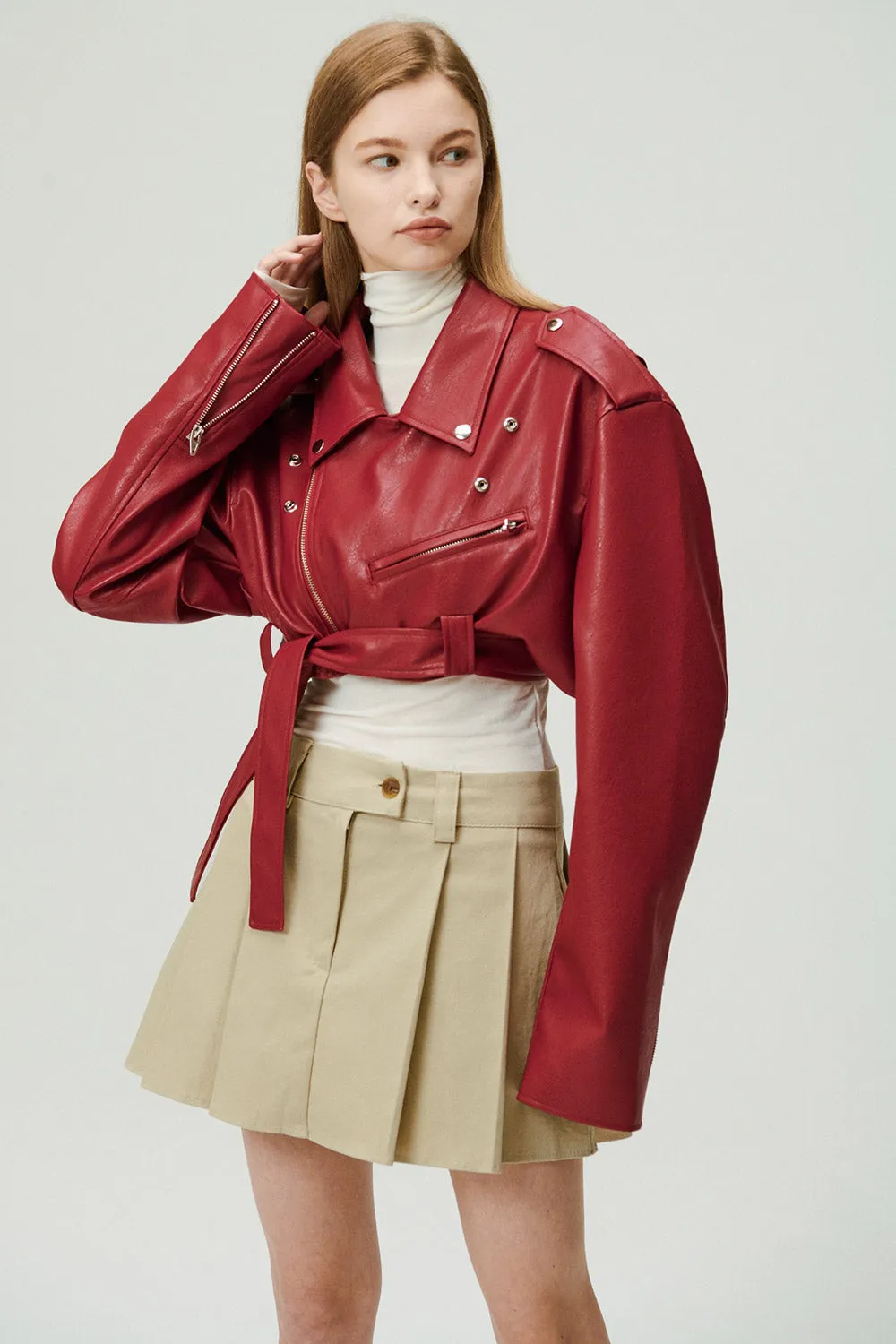 Emma Cropped Rider Jacket