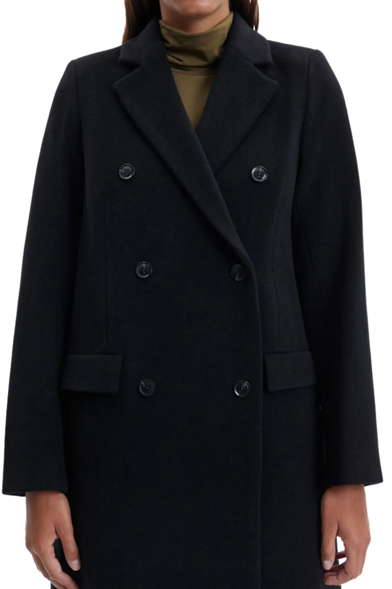 Falcon Coat in Black