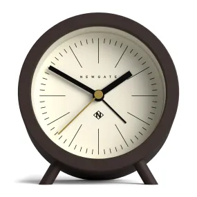 Fred Alarm Clock - Chocolate Black & Cream