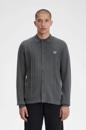 Fred Perry Button Through Knitted Shirt