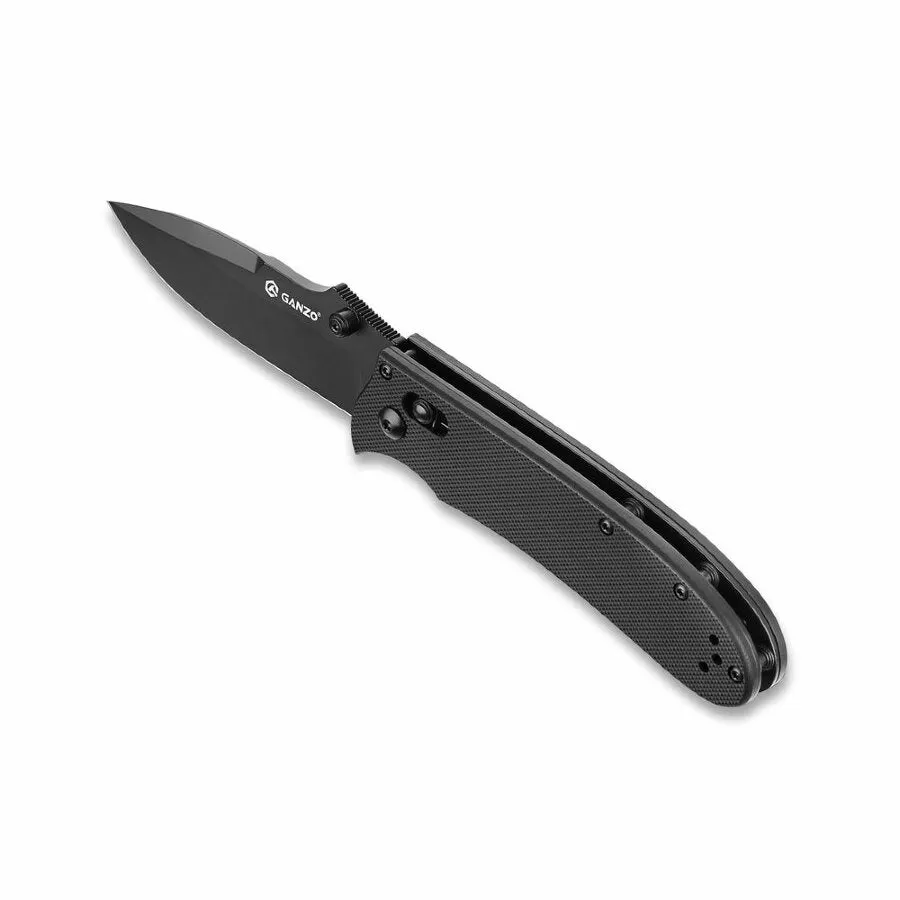 Ganzo G704B-BK Axis Lock Folding Knife (Black)