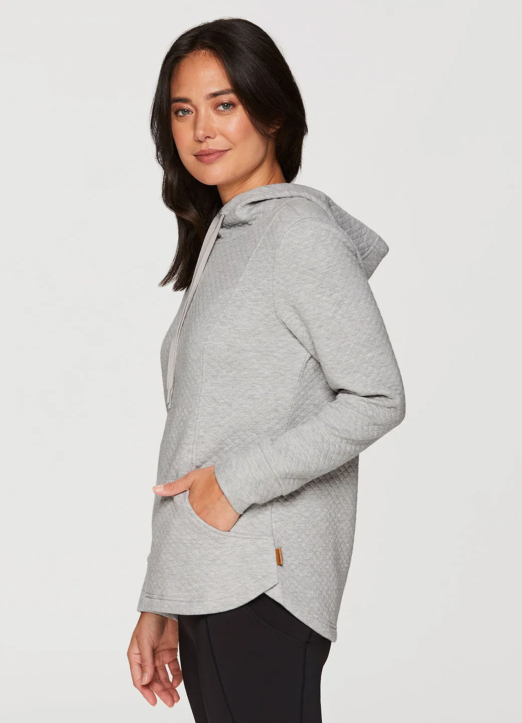 Greeley Quilted Hoodie Sweatshirt