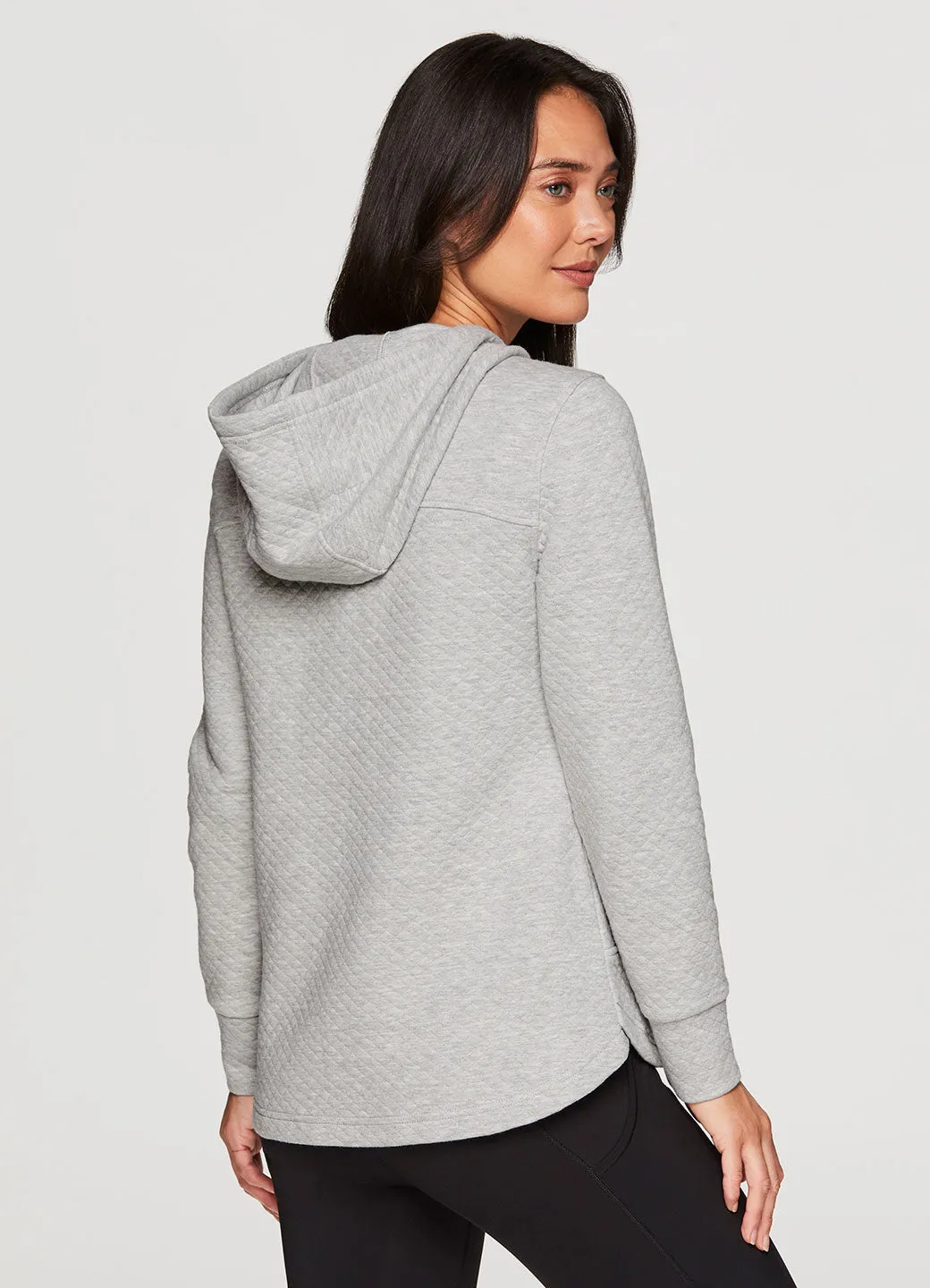 Greeley Quilted Hoodie Sweatshirt