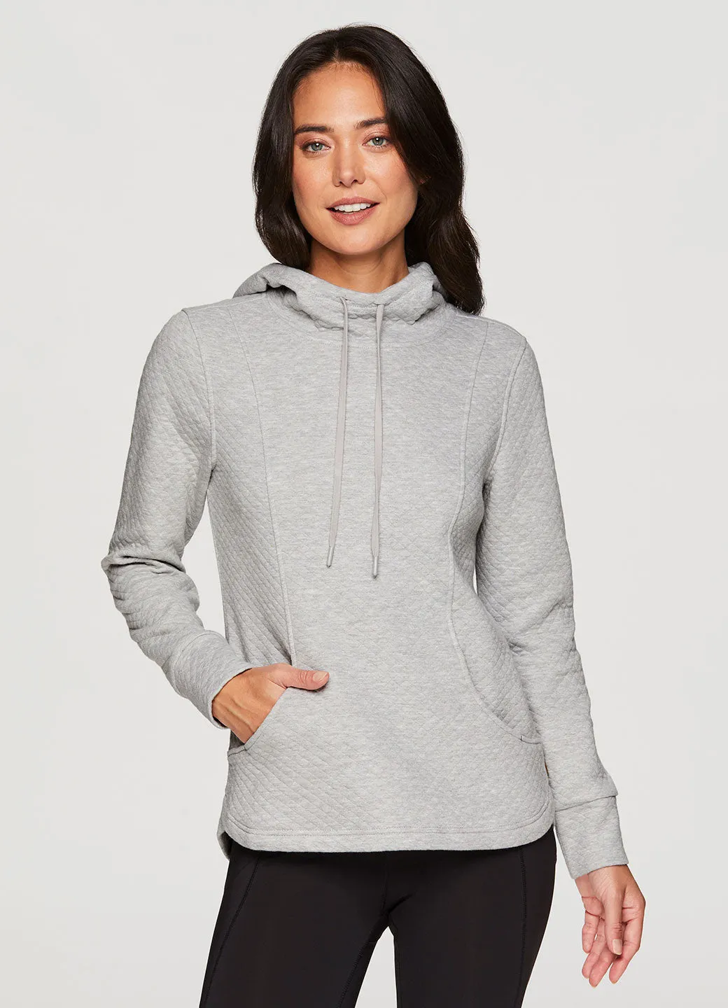 Greeley Quilted Hoodie Sweatshirt