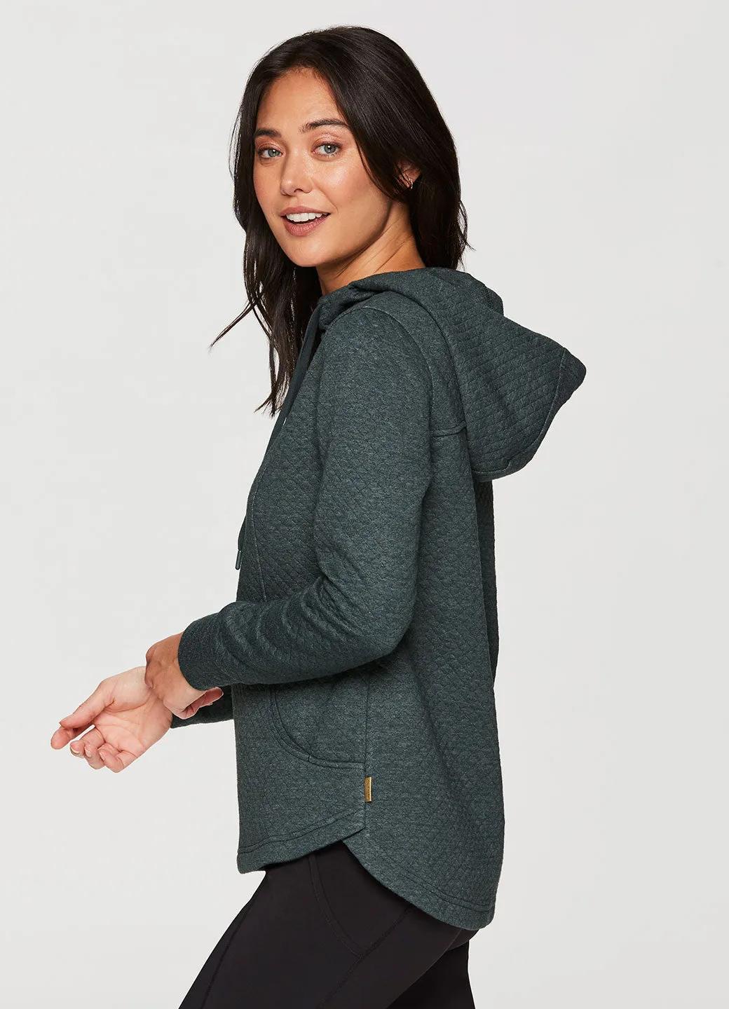 Greeley Quilted Hoodie Sweatshirt