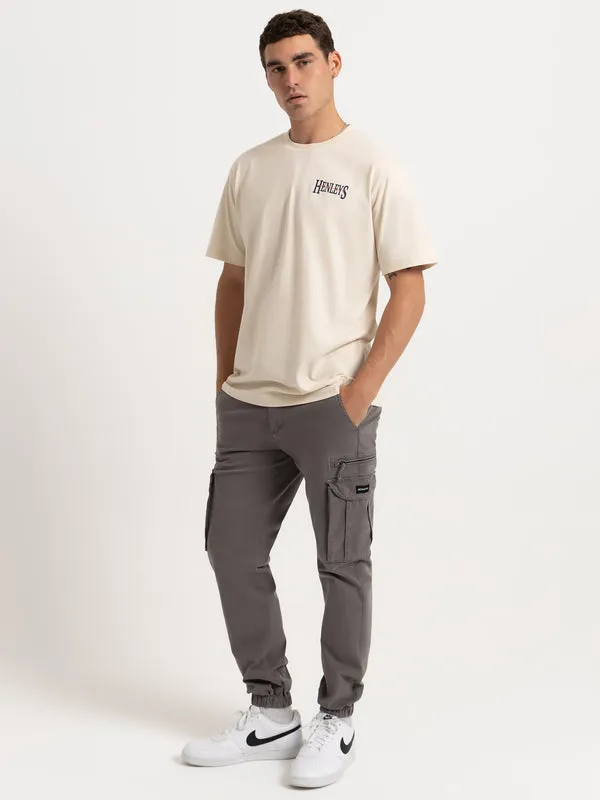 HENLEYS PANORAMIC T-SHIRT - CREAM