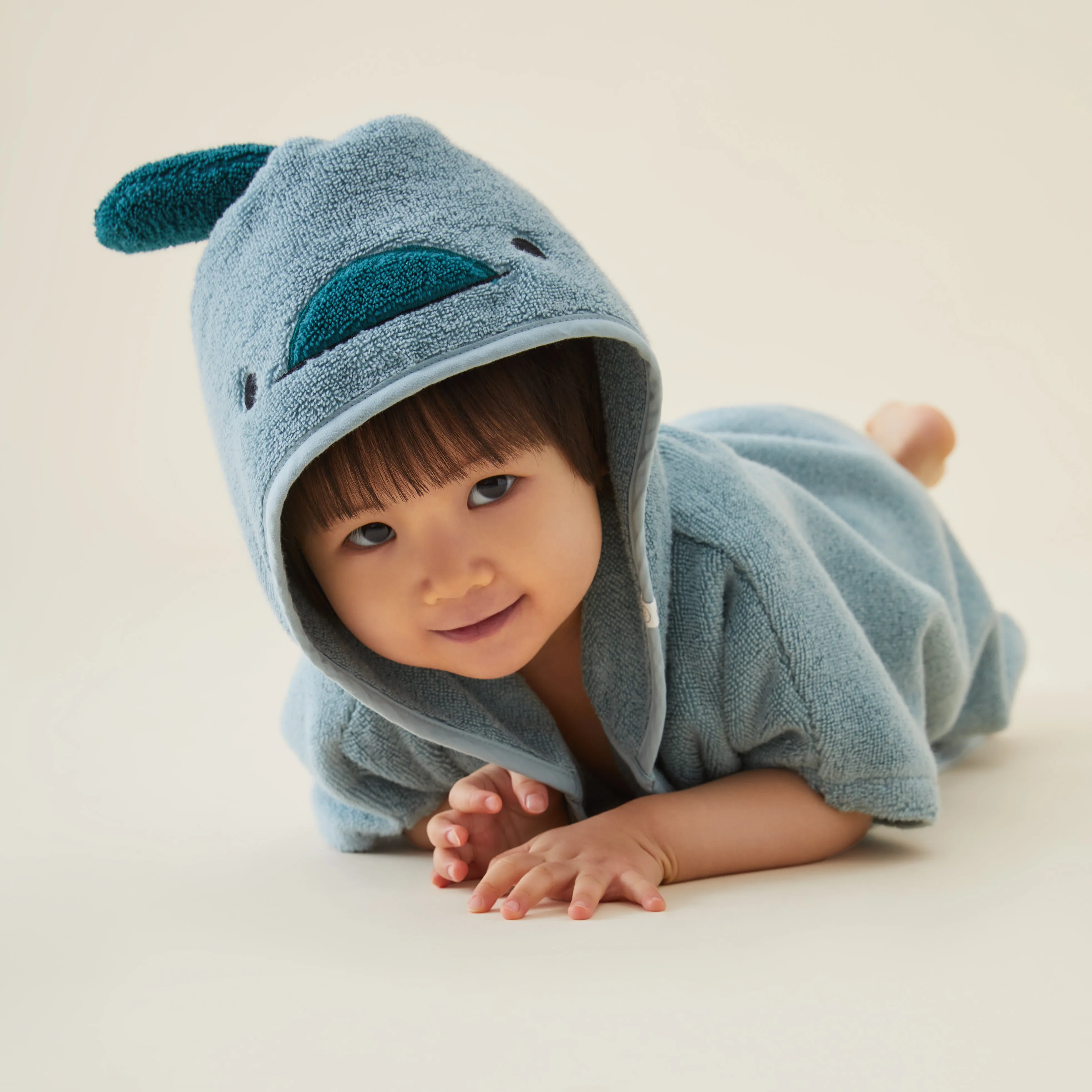 Hooded Dolphin Poncho Towel