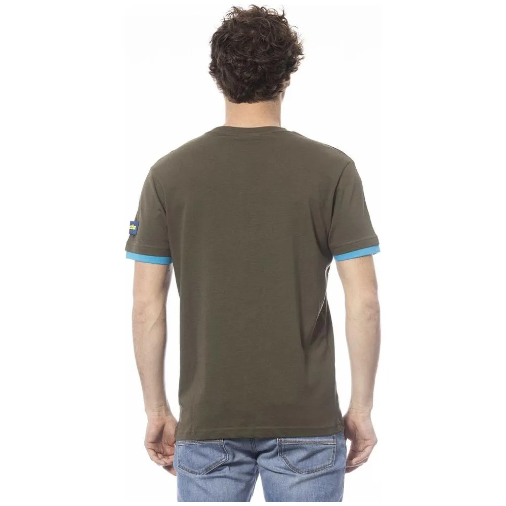 Invicta Green Cotton Men T-Shirt