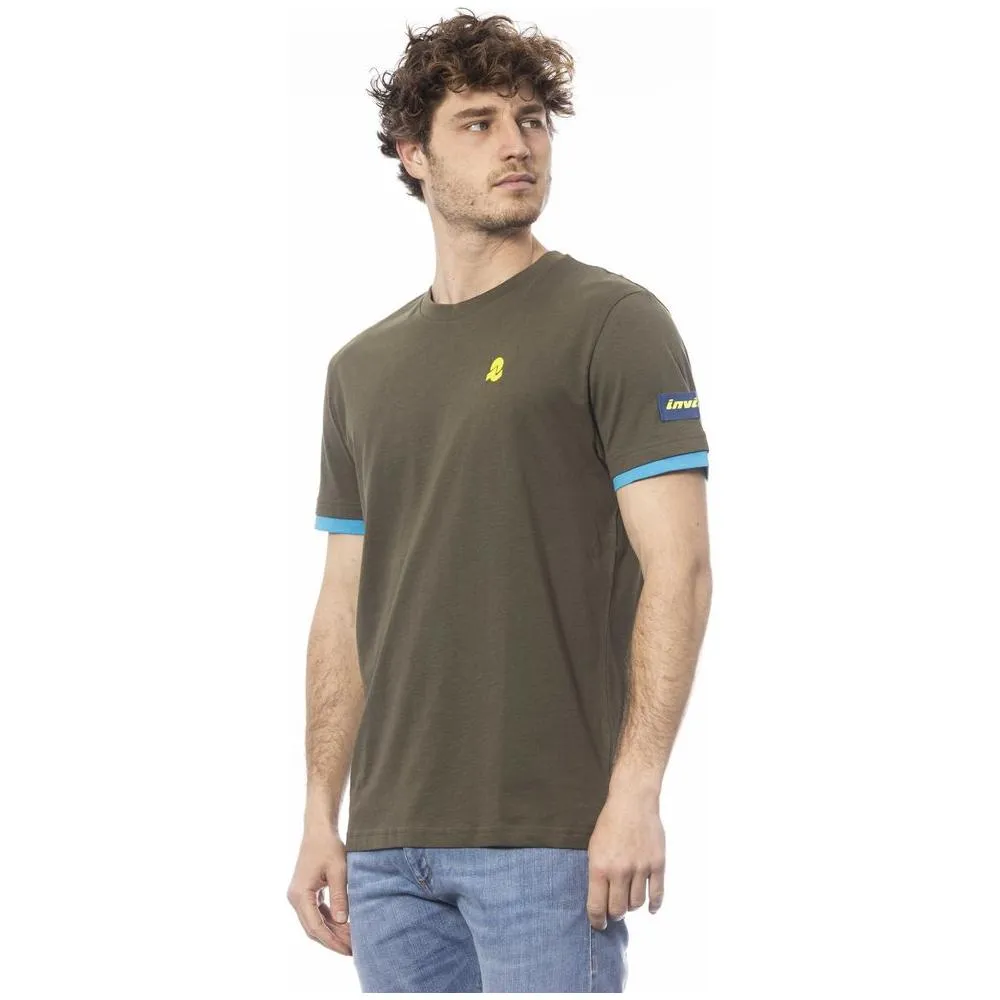 Invicta Green Cotton Men T-Shirt