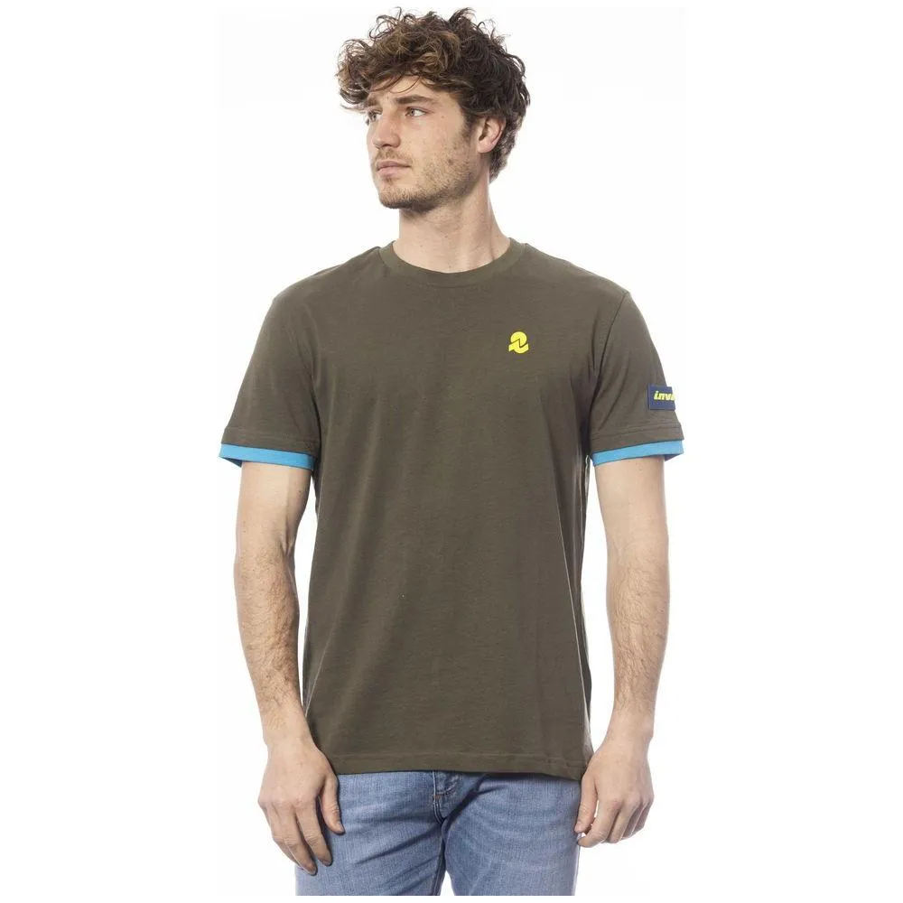 Invicta Green Cotton Men T-Shirt