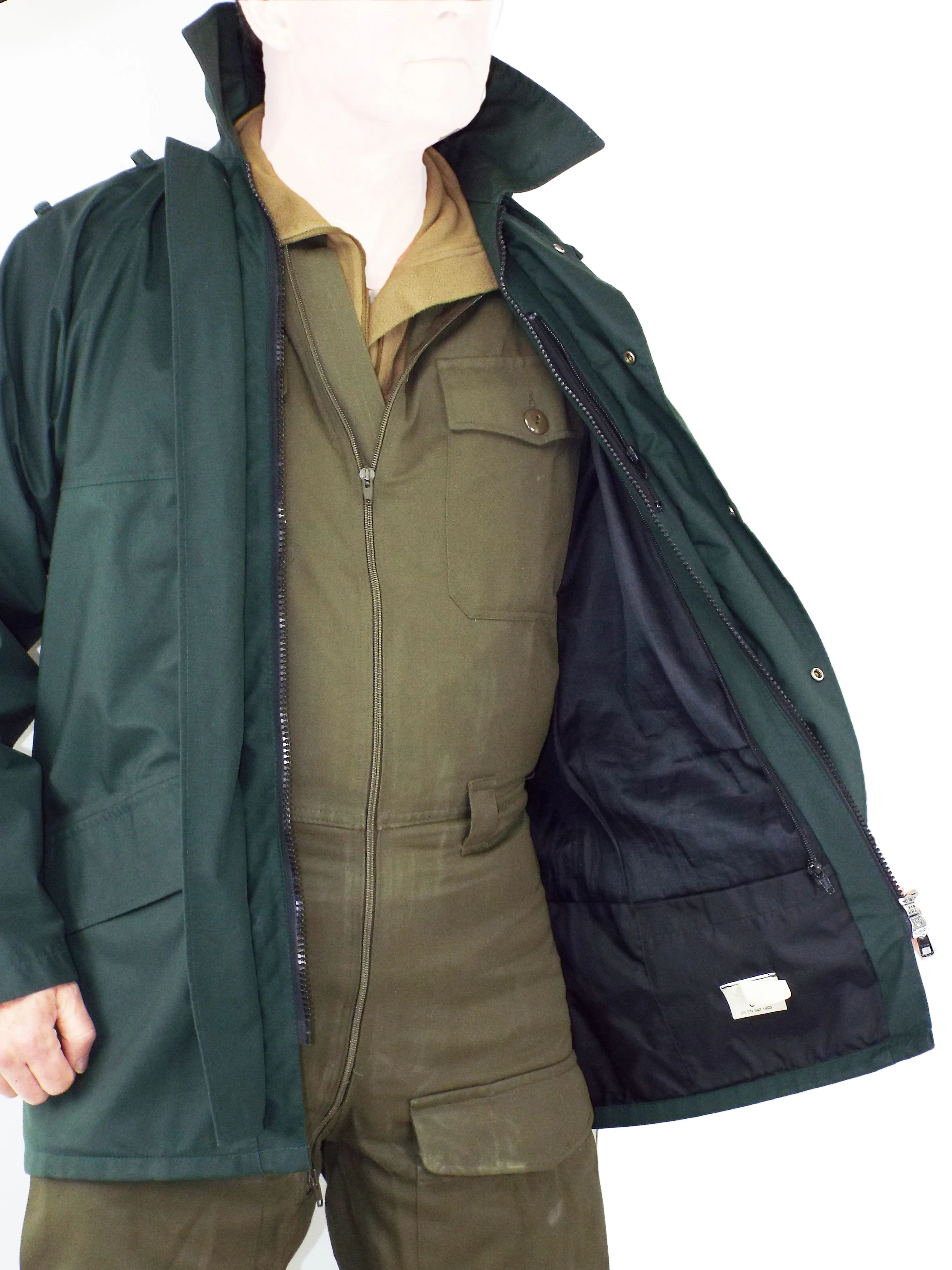 Irish Police Gore-Tex Anorak - Grade 1 - Two waist pockets / one breast pocket version