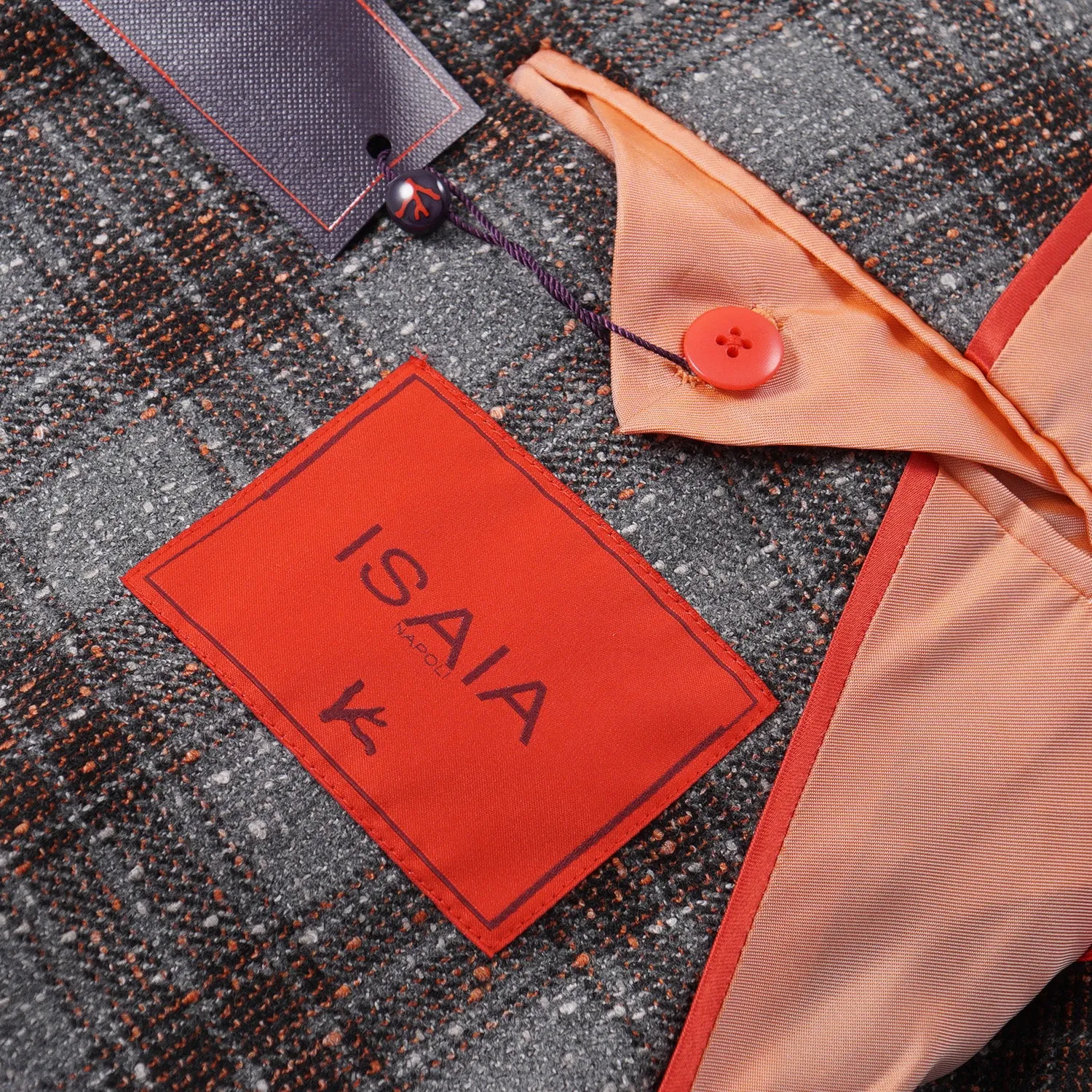 Isaia Slim-Fit Donegal Wool Sport Coat