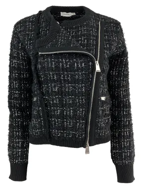 Jonathan Simkhai Alamdea Zip Up Jacket in Black