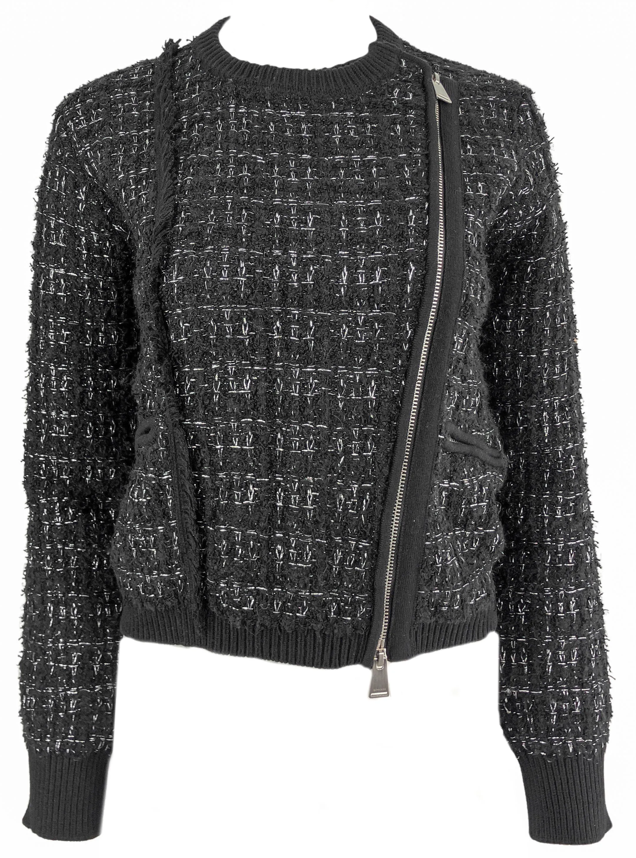 Jonathan Simkhai Alamdea Zip Up Jacket in Black