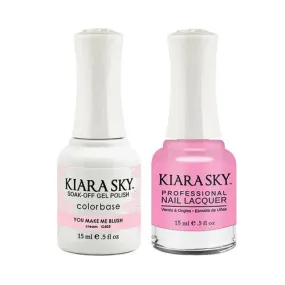 Kiara Sky Classic Gel & Polish Duo - #405 You Make Me Blush