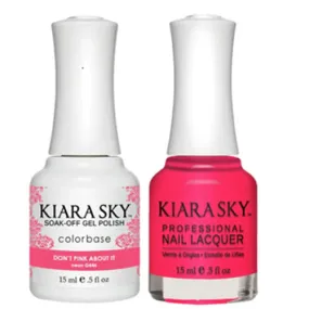 Kiara Sky Classic Gel & Polish Duo - #446 Don't Pink About It