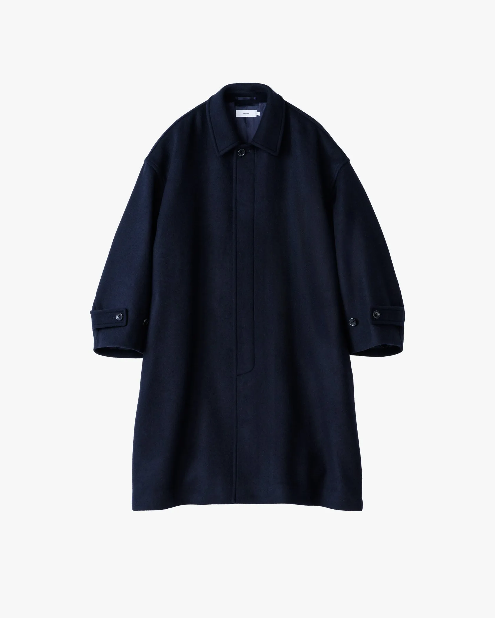 Light Melton Oversized Coat